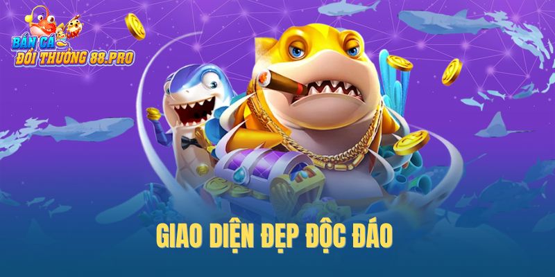 Giao diện đẹp độc đáo 